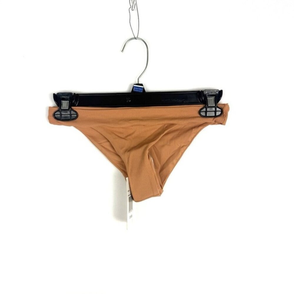 L Space Women’s Brown Cheeky Bikini Bottom Size XS